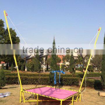 The leisure entertainment bungee trampoline