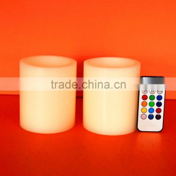 Color Changing Remote Control LED Candle, 12 Colors, Walmart Vendor, Candle Factory, 10 Yesr Production Experience
