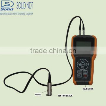 Solid 2013 Newest alloy ultrsonic thickness gauge manual