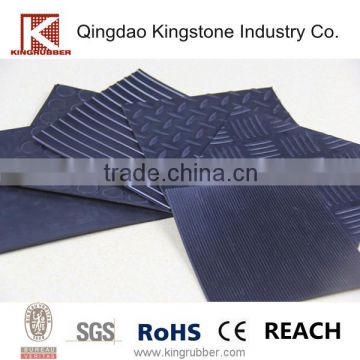 checker plate anti slip rubber floor matting