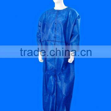 Disposable Non-woven Protective Coverall with Elastic