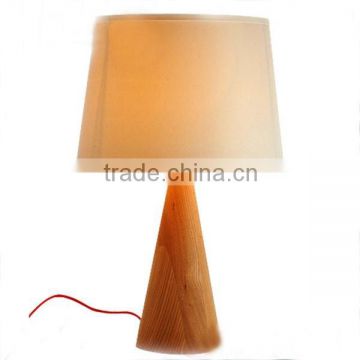 wood base table lamp