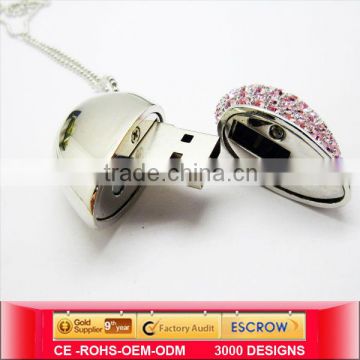 china jewelry USB pen,gift pig mouse usb,heart shape panel mount usb port,manufacturers,supplier&exporters