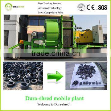 Dura-shred automotic tyre wire scrap machine