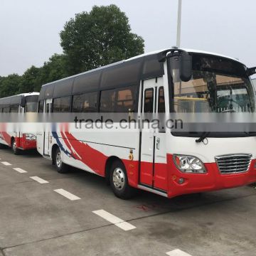 Cheap price of new bus 27 seats 7.3m passenger mini bus