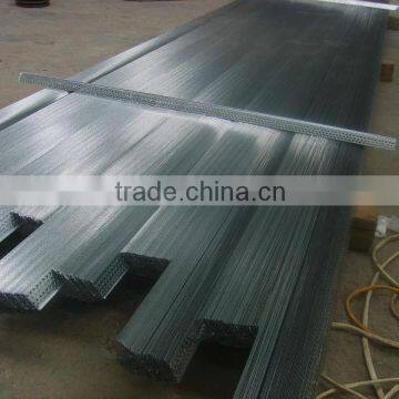 Galvanized steel drywall system corner bead