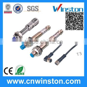 LM18 Flush Non-flush Cylinder type DC10-30V NPN PNP NO NC 5MM 8MM Inductance proximity sensor switch with Aviation connector