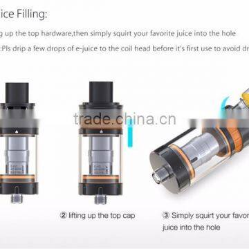 2016 new arrivals inner circular airflow control system Goodger tank atomizer top refilling