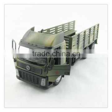 YLcv04 1:43 military 1:43 scale model truck,metal toy truck,diecast toy metal dump truck