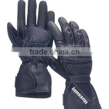 Men's Leather Motorbike Gloves