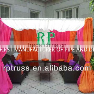 2014 RP portable pipe and drape stands,heavy duty curtain tracks