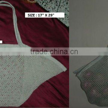 cotton mesh bag