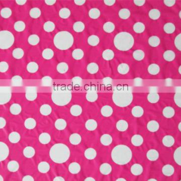 PE flannel backing tablecloth