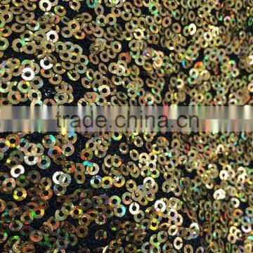 embroidery fabric or gold sequin or silver sequin fabric