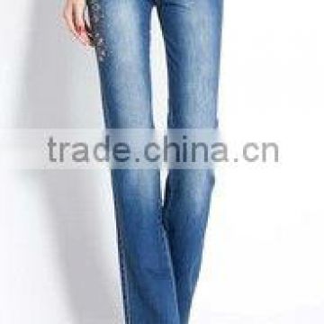 sexy denim ladies jeans top design