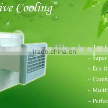Auto swing 3000m3/h window mounted centrifugal air cooler