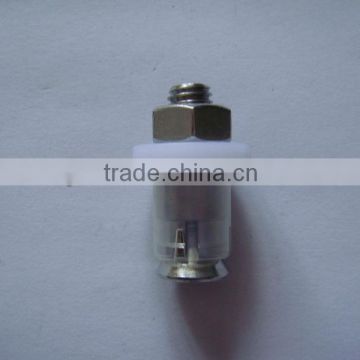 Anti-knock back bolt for curtain wall