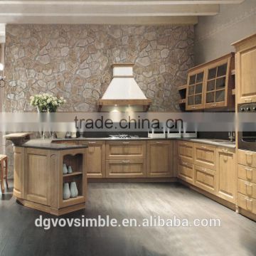 SIMBLE kitchen cabinets design,Wood modern kitchen cabinets