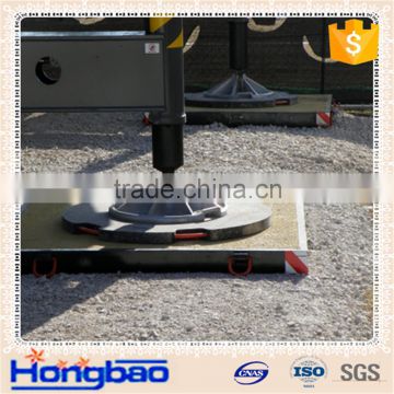 200-300mm thick UV resistant outrigger pad ,beaing heavy crane outrigger pad