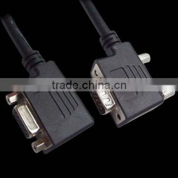 Right angle VGA Cable DB 15 Male to DB 15 Female cable RIGHT ANGLE VGA EXTENSION CABLE