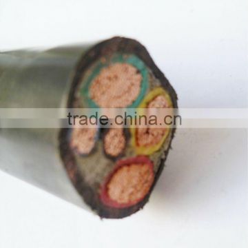five core PVC insulation copper conductor power cable