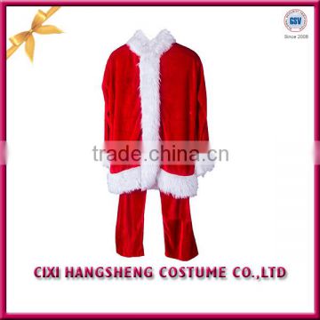 red and white Adults santa claus Christmas costume