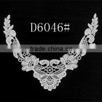 High polyester lace collar	rimming