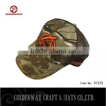 Wholesale Custom Trucker Hat puff Embroidery Logo Camo Cap Custom Trucker Cap Mesh Snapback Cap