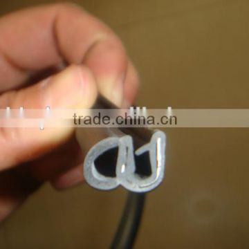 High quality Epdm steel foam compound rubber seal strip for cabinet door