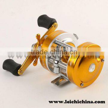 Low price rigid chrome-plated brass frame big game fishing reel