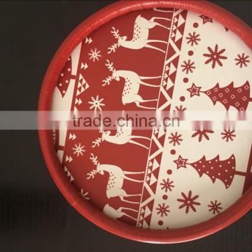 Merry Christmas Gifts packaging cardboard round tube