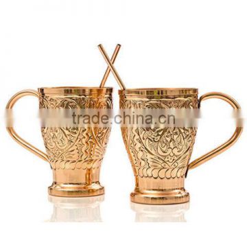 100% Pure Hammered Copper Gift Mug for Moscow Mules