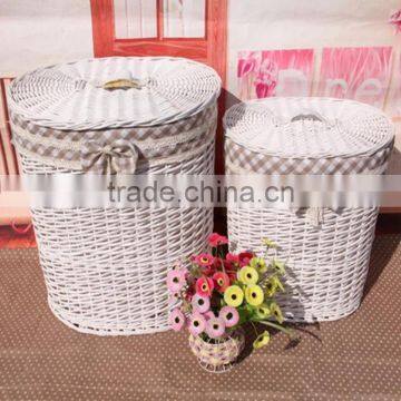 wicker craft round wholesale laundry baskets