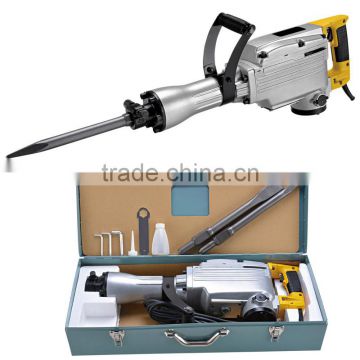 65mm 1520w Concrete Steel Wood Demolition Breaker Hammer Machine Handheld Electric Jack Hammer Prices