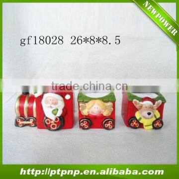 Factory 2015 hot new ceramic Christmas planter pot