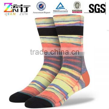 custom bulk wholesale sublimation socks men