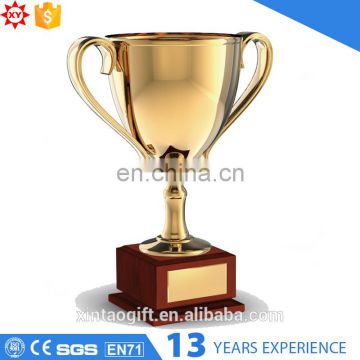 Beautiful 3d laser customized metal award trophy