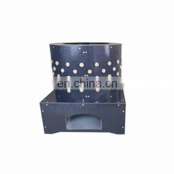 Chickenpluckermachinewith rubber fingers/defeatehringmachine