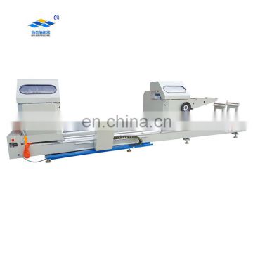 Heavy duty  double head cut saws used machine for cutting more wide aluminum profile