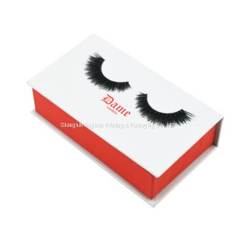 Wholesale Logo Printed Luxury Custom Cosmetics Box Eyelash Packaging