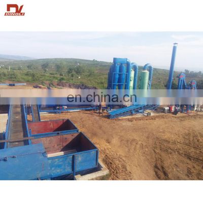 Energy Saving Single Drum Chicken Manure Rotary Dryer for Industrial Widely Used