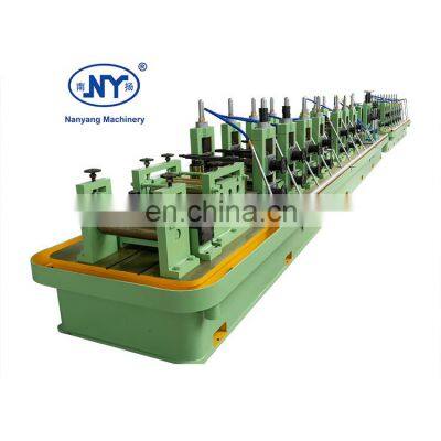 Nanyang high-quality materials steel pipe making manufacturer erw pipe mill line for industry