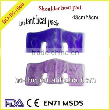Instant reusable shoulder heating pad