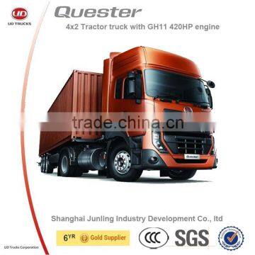 UD Quester 4x2 420hp Japanese made engine tow truck tractor head for sale (Volvo group)