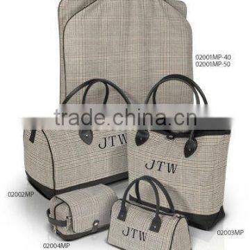 2016 custom canvas suit bags with zipper