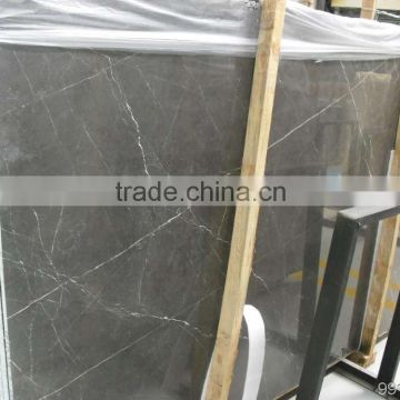 Pietro grey marble slabs, polished pietro grey slabs
