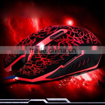 2015 new High quality mouse optical wired gaming mouse USB wired Professional game mice for laptops desktops mouse gamer