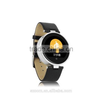 Bluetooth Smart watch with heart rate sensor constantly monitoring heart rate