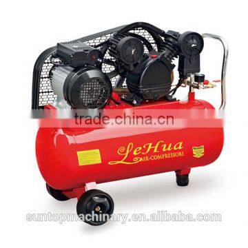 portable piston electric motor air compressor with two cylinder 1.5hp for sale