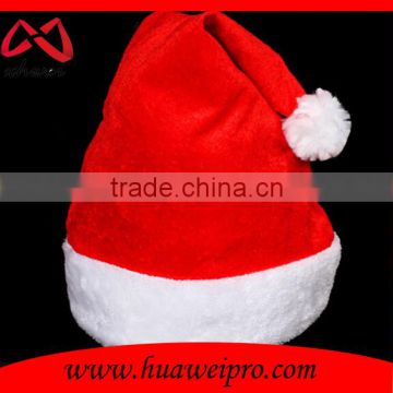 2015 Decoration New Year Led Santa Claus Hat plain design